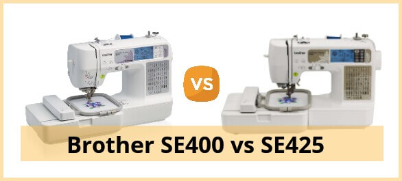 brother SE400 vs SE425 compare