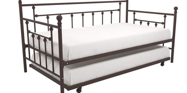 DHP Manila Metal Framed Daybed with Trundle 2