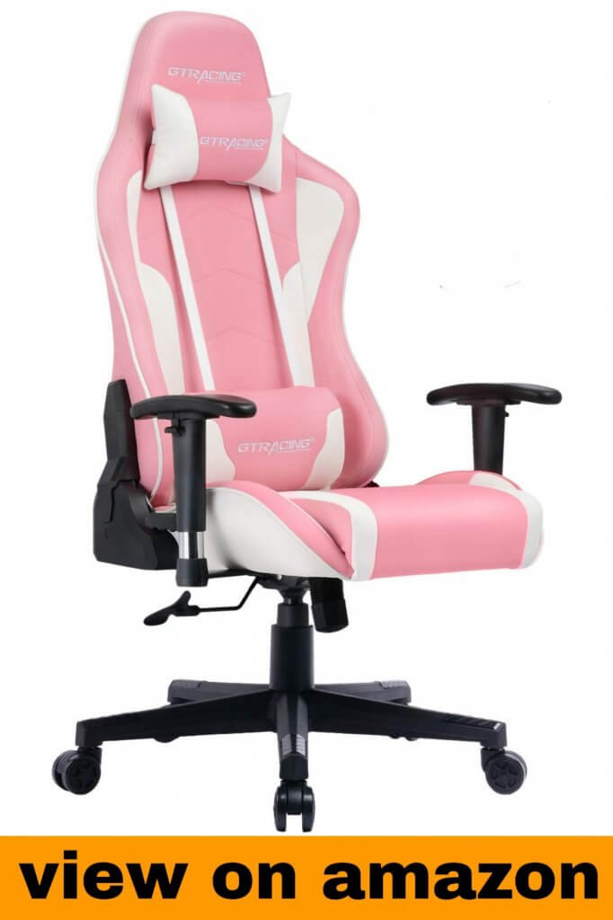 GTRACING Pink Gaming Chair 